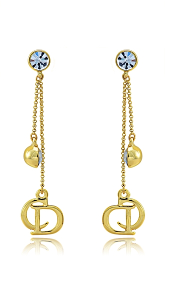 Picture of Cost Effective Zinc-Alloy Gold Plated Drop & Dangle