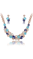 Picture of Delicate Curvy Zinc-Alloy Opal (Imitation) 2 Pieces Jewelry Sets