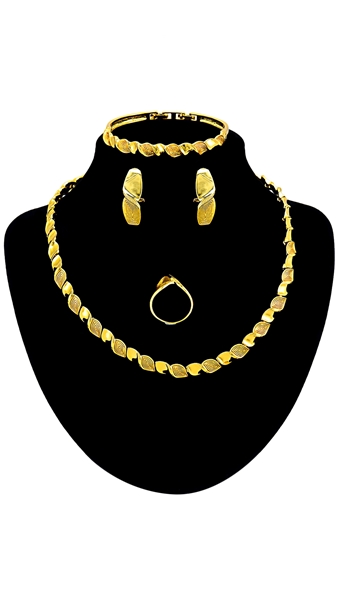 Picture of Superb Quality None-Stone African Style 4 Pieces Jewelry Sets