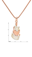 Picture of Pretty Rose Gold Plated Dubai Style 2 Pieces Jewelry Sets