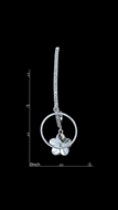 Picture of Vanguard Design For Platinum Plated Big Drop & Dangle