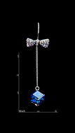 Picture of Lovely And Touching Platinum Plated Zinc-Alloy Drop & Dangle