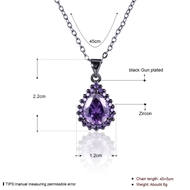 Picture of The Best Price Green Gunmetel Plated Necklaces & Pendants