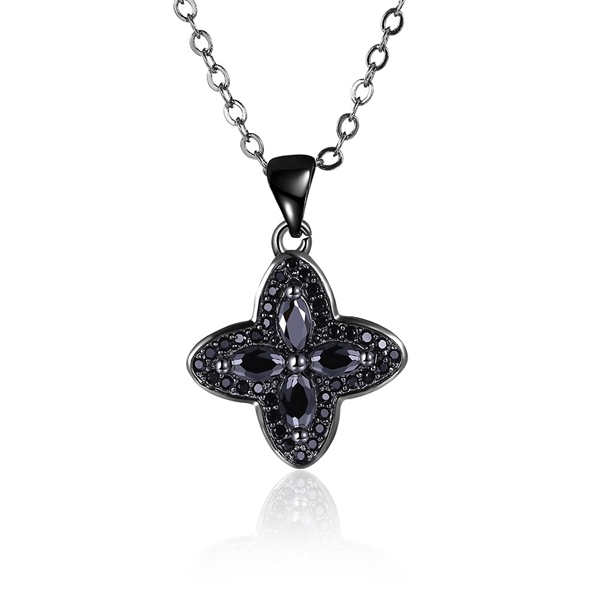 Picture of Trendy Design Black Gunmetel Plated Necklaces & Pendants