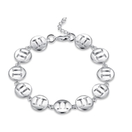 Picture of Amazing Platinum Plated Bracelets