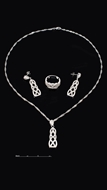 Picture of New Arrival Platinum Plated Americas & Asia 3 Pieces Jewelry Sets