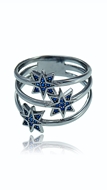 Picture of Beauteous Delicate Platinum Plated Fashion Rings