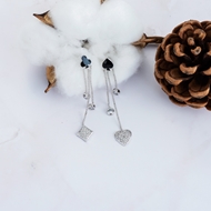 Picture of Others Cubic Zirconia Dangle Earrings 2YJ053513E