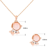 Picture of Casual Zinc Alloy Necklace And Earring Sets 2YJ053525S