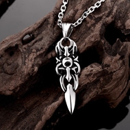 Picture of Skull Medium Pendant Necklace with Speedy Delivery