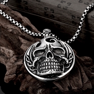 Picture of Brand New Oxide Punk Pendant Necklace with SGS/ISO Certification