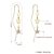 Picture of Impressive White Simple Dangle Earrings with Low MOQ