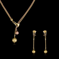 Picture of Dubai Medium Necklace and Earring Set with Worldwide Shipping