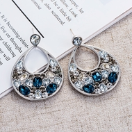 Picture of Charming Blue Zinc Alloy Dangle Earrings at Great Low Price