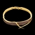 Picture of New Medium Gold Plated Fashion Bangle