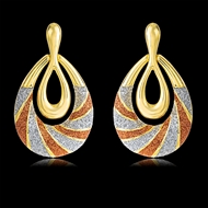 Picture of Inexpensive Zinc Alloy Gold Plated Stud Earrings from Reliable Manufacturer