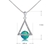 Picture of Zinc Alloy Swarovski Element Pendant Necklace with No-Risk Return