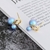 Picture of Zinc Alloy Blue Stud Earrings at Great Low Price