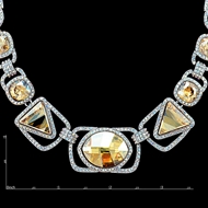 Picture of Original Design Luxury Platinum Plated Collar 16 OR 18 Inches