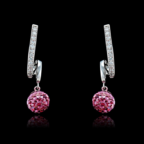 Picture of Best Pink Zinc-Alloy Drop & Dangle