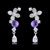 Picture of Fashion Platinum Plated Dangle Earrings at Unbeatable Price