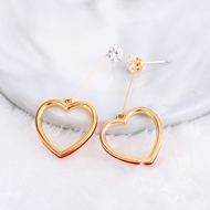 Picture of Zinc Alloy Love & Heart Dangle Earrings at Great Low Price