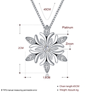 Picture of Distinctive White Copper or Brass Pendant Necklace with Low MOQ