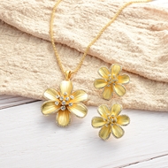 Picture of Hypoallergenic Gold Plated Casual Necklace and Earring Set with Easy Return