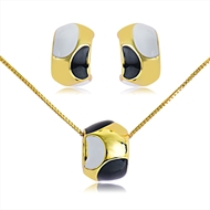 Picture of Affordable Gold Plated Colorful Necklace and Earring Set from Trust-worthy Supplier