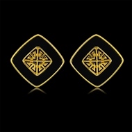 Picture of Fancy Casual Gold Plated Stud Earrings Factory Supply