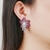 Picture of Wholesale Platinum Plated Cubic Zirconia Stud Earrings with No-Risk Return