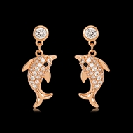 Picture of Fancy Casual Cubic Zirconia Dangle Earrings