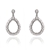 Picture of Luxury Platinum Plated Dangle Earrings with Fast Shipping