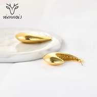 Picture of Dubai Gold Plated Stud Earrings with Fast Shipping