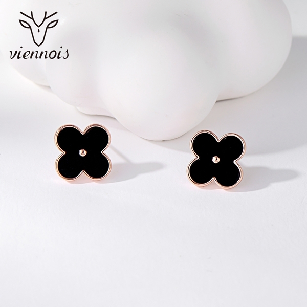 Picture of Zinc Alloy Rose Gold Plated Stud Earrings in Flattering Style