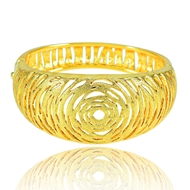 Picture of Beautiful Shaped Hollow Out Big Bangles