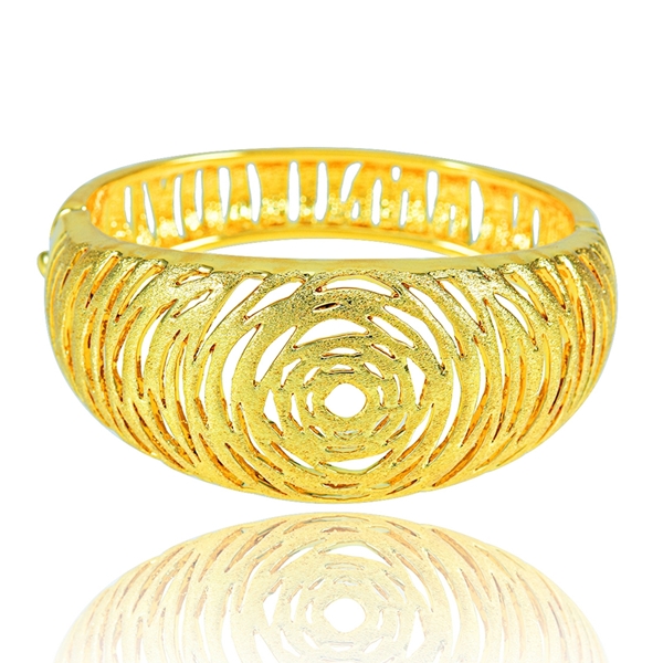 Picture of Beautiful Shaped Hollow Out Big Bangles