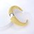 Picture of Fast Selling Gold Plated Zinc Alloy Fashion Bangle from Editor Picks