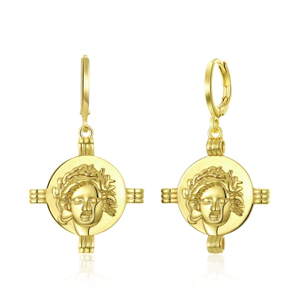 Picture of Attractive Gold Plated Dubai Dangle Earrings For Your Occasions