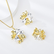 Picture of Beautiful Small Multi-tone Plated 2 Piece Jewelry Set