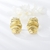 Picture of Low Price Zinc Alloy Gold Plated Stud Earrings from Trust-worthy Supplier