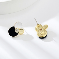 Picture of Exclusive Zinc Alloy Rose Gold Plated Stud Earrings from Trust-worthy Supplier