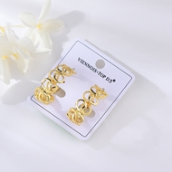 Picture of Dubai Big Big Stud Earrings with Beautiful Craftmanship