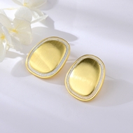 Picture of Zinc Alloy Dubai Big Stud Earrings with Full Guarantee