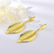 Picture of Zinc Alloy Big Dangle Earrings Factory Direct