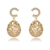 Picture of Copper or Brass White Dangle Earrings For Your Occasions