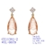 Picture of Best Cubic Zirconia Copper or Brass Dangle Earrings