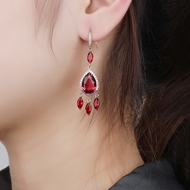 Picture of Fast Selling Red Gold Plated Dangle Earrings from Editor Picks