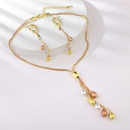 Picture of Zinc Alloy Casual Necklace and Earring Set at Super Low Price