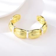 Picture of Designer Gold Plated Zinc Alloy Fashion Bangle with Easy Return